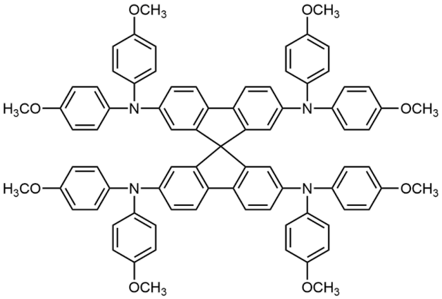 Spiro-OMeTAD - Chemical compound - OLED - noctiluca.eu