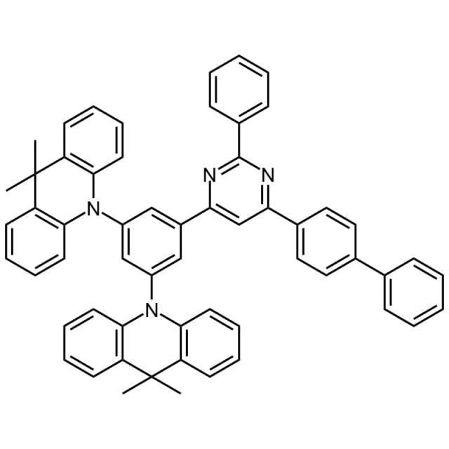 DMAC-BPP C58H46N4 Cas number: 1836192-40-5. Sublimed: >99.0% (HPLC). Chemical compound